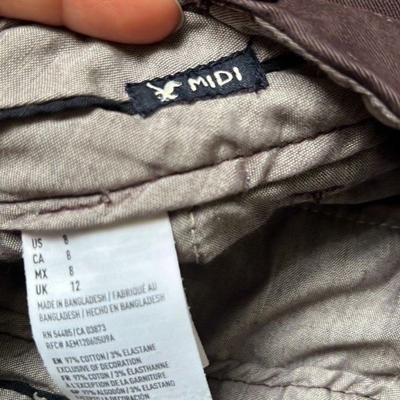 American Eagle Outfitters Plum Purple Women’s Shorts - Picture 3 of 4